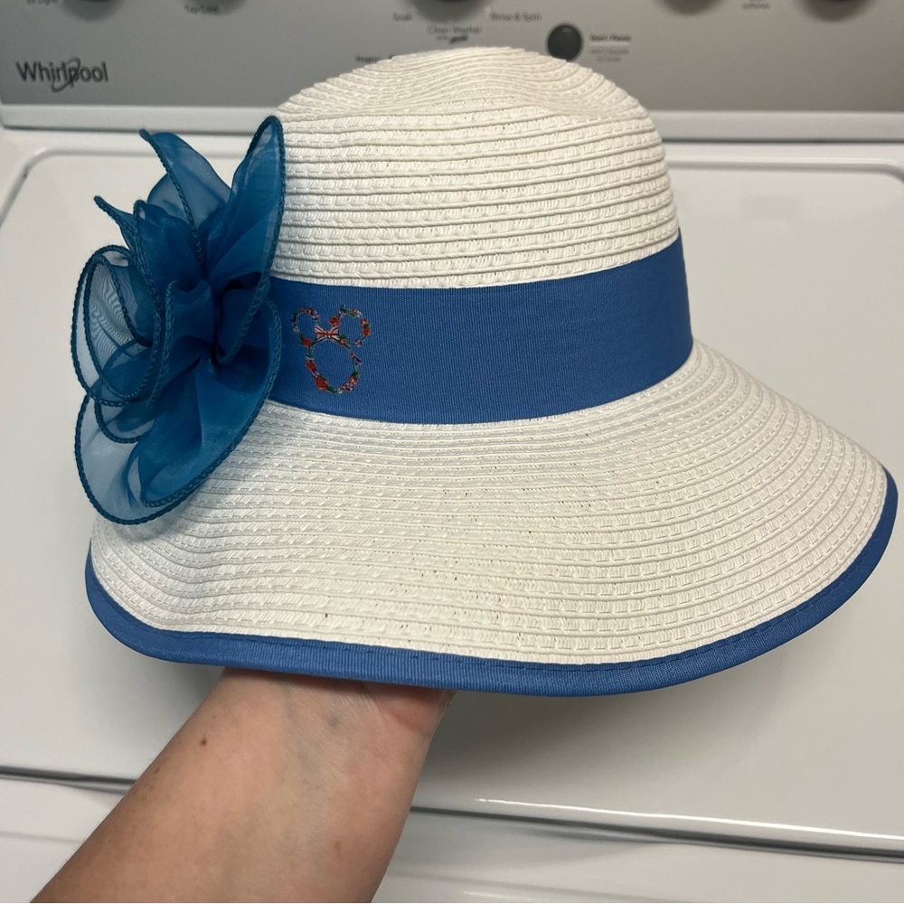 Disney | Epcot United Kingdom Pavilion Floral Straw Hat - Picture 2 of 9